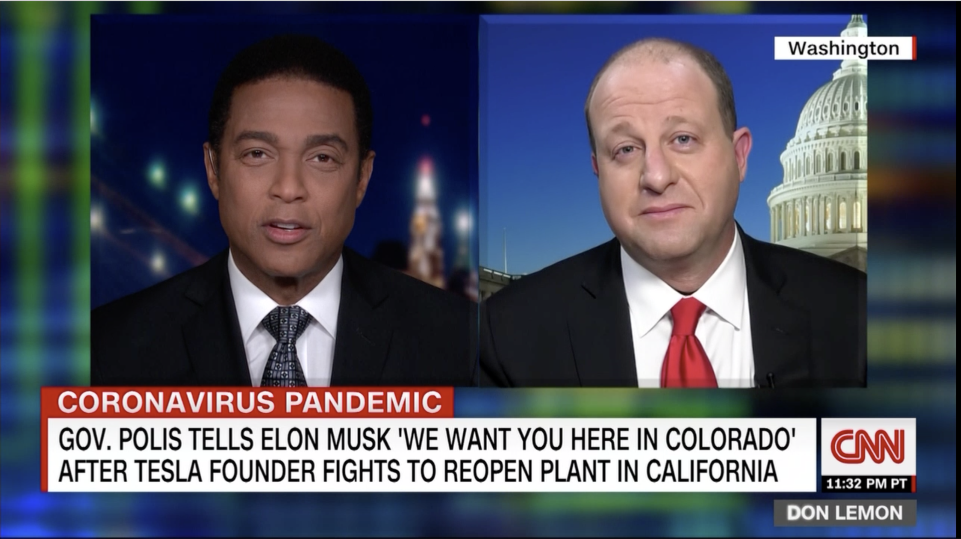 Don Lemon Jared Polis